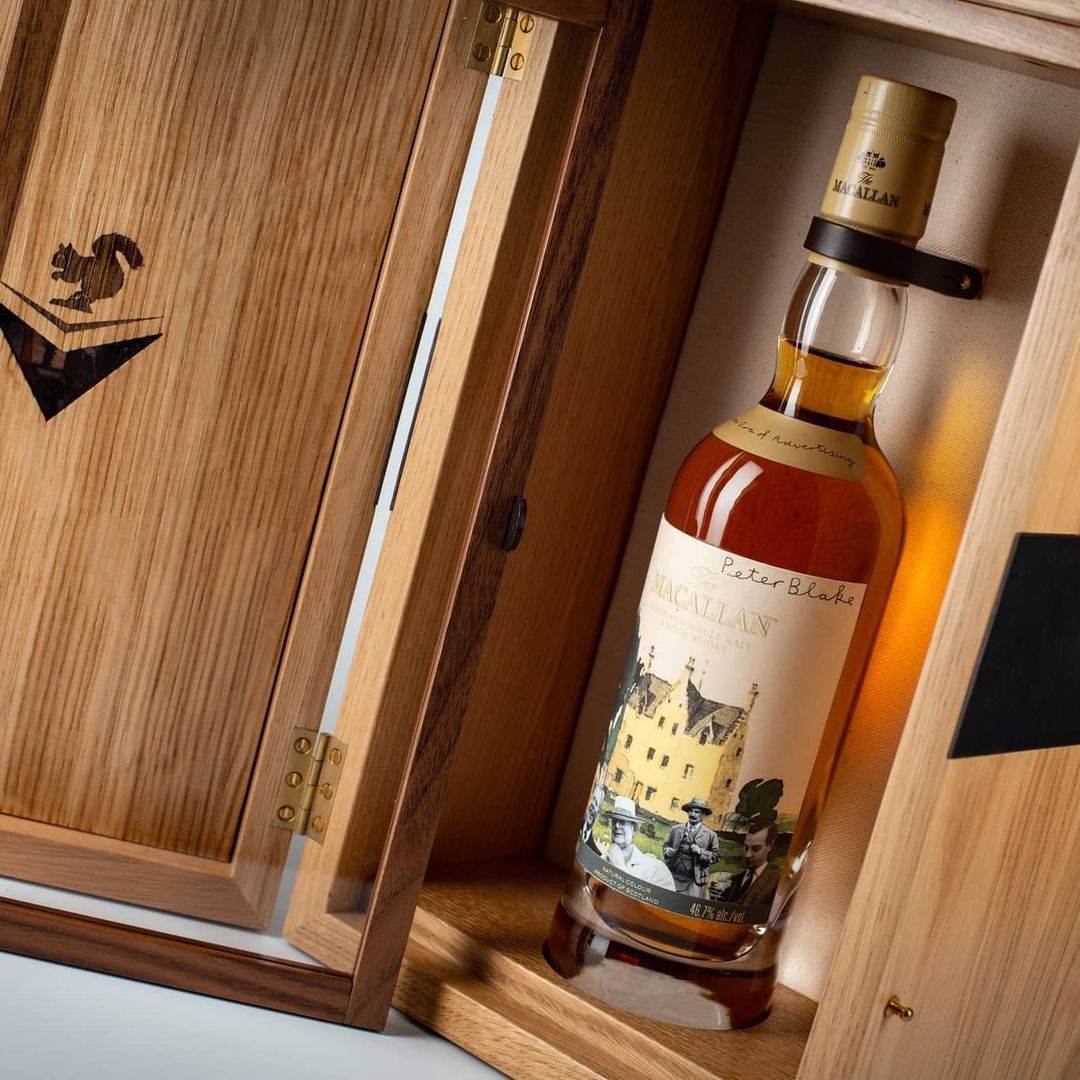 Botella de Macallan Edici&iacute;n Limitada. /Foto: @macallan