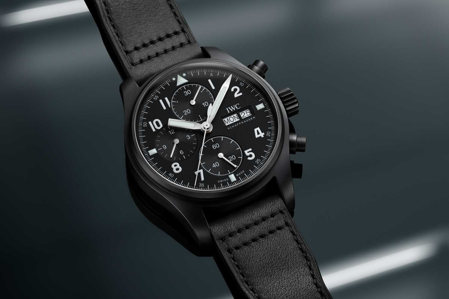 IWC pilots watch chronograph tribute to 3705