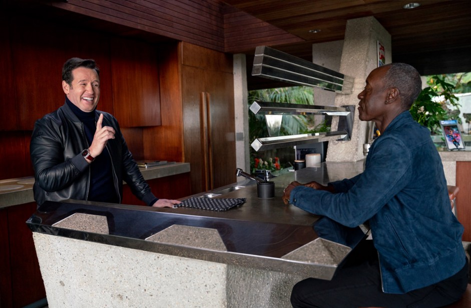 Fran&ccedil;ois-Henry Bennahmias y Don Cheadle./Foto: Audemars Piguet