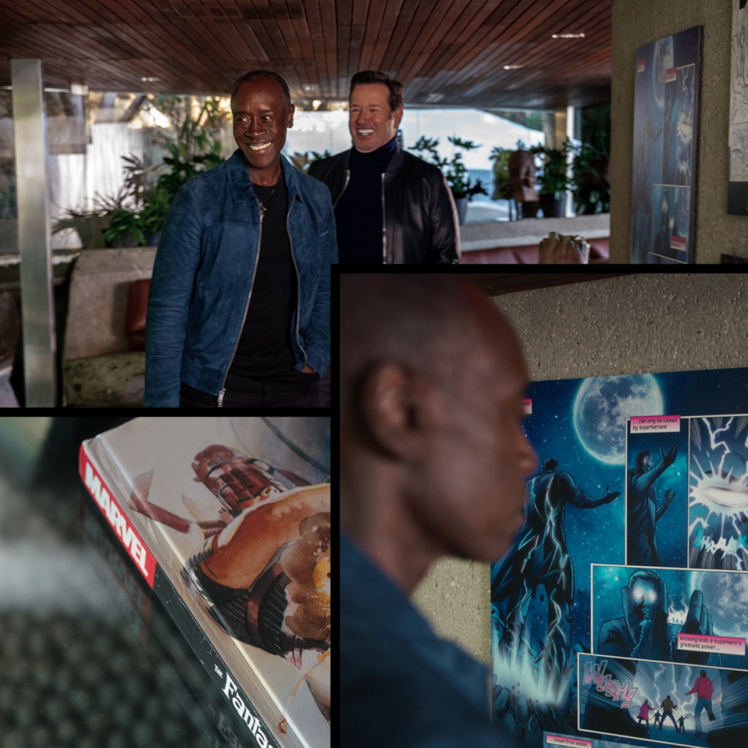 Fran&ccedil;ois-Henry Bennahmias y Don Cheadle./Foto: Audemars Piguet