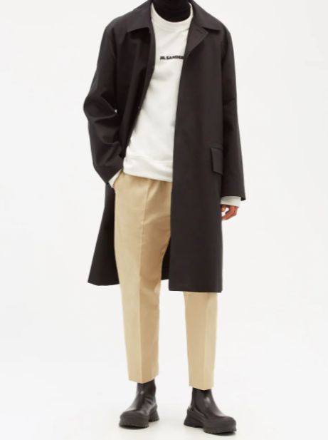 Gabardina de Jil Sander