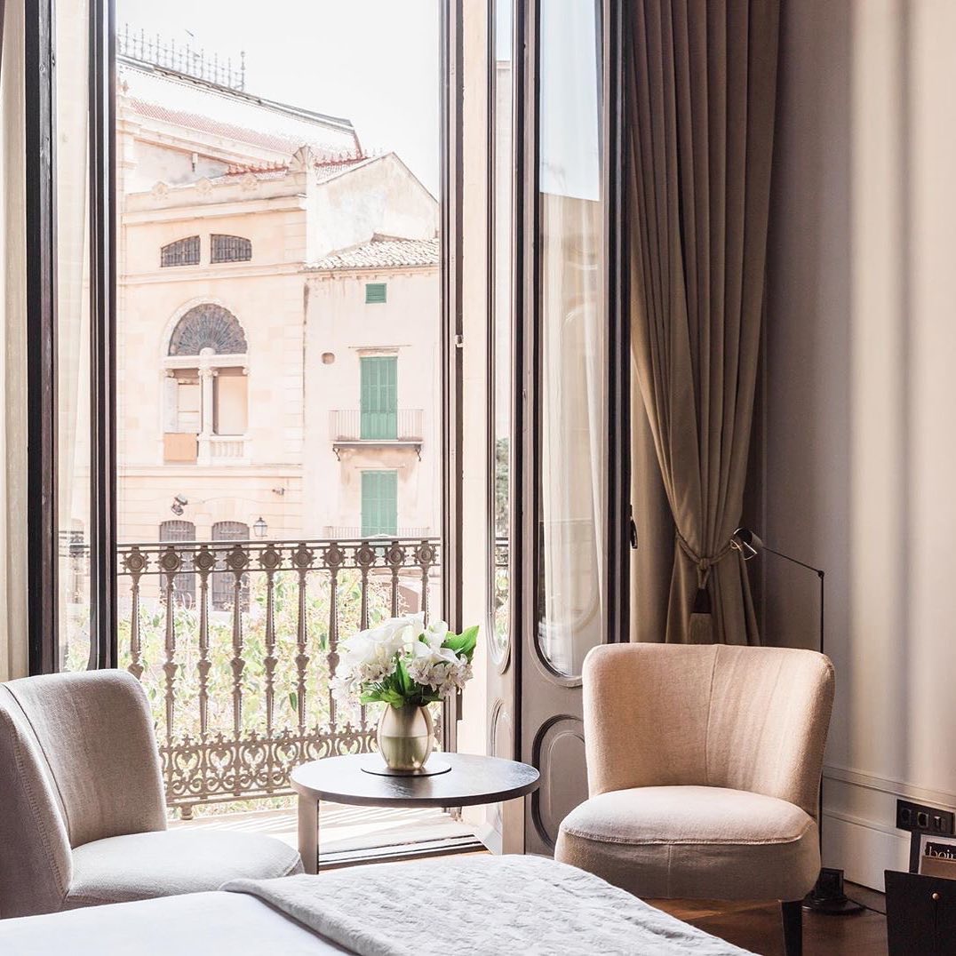 Una de las habitaciones / Foto: Sant Francesc Hotel