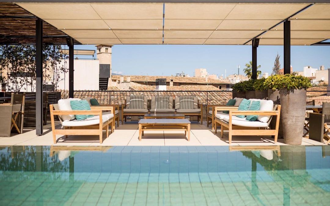 Rooftop del hotel / Foto: Sant Francesc Hotel