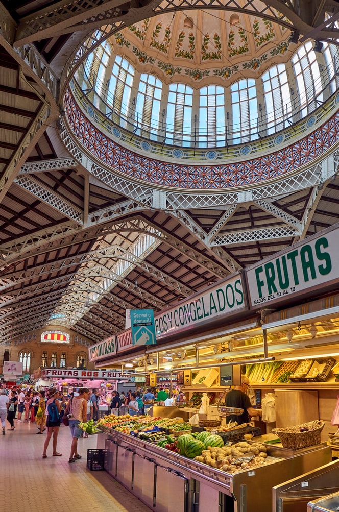Mercado Central de Valencia / Foto: Unplash