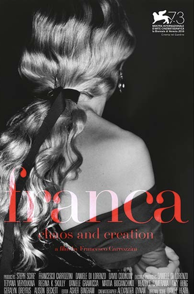Cartel de la serie de Franca Sozzani / Foto: Netflix