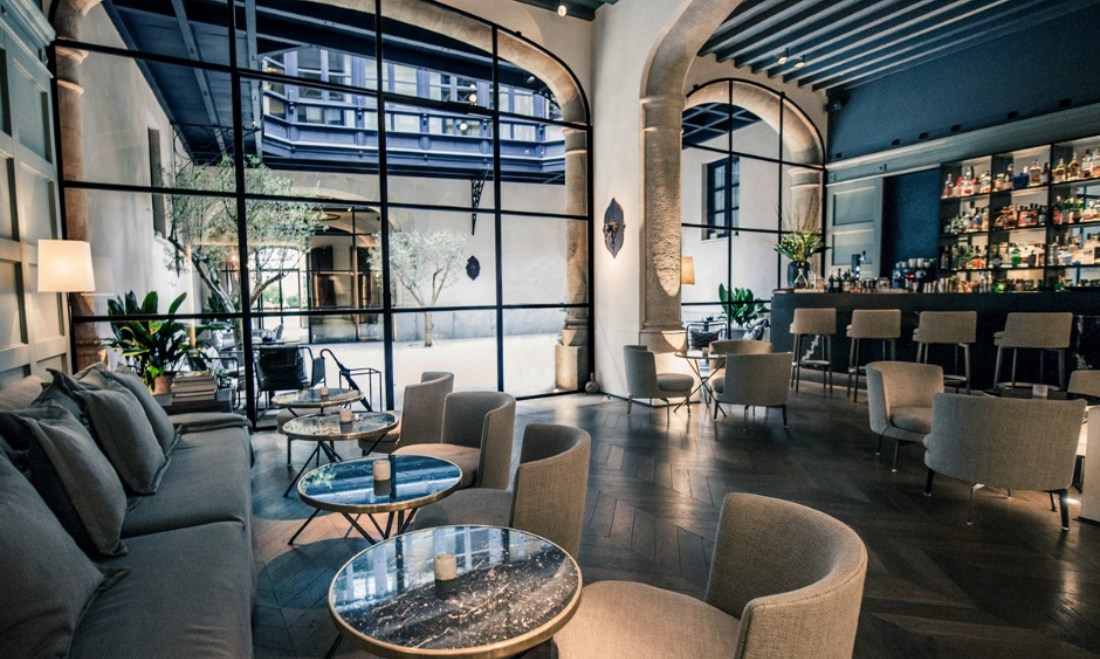 Interior del hotel Sant Francesc