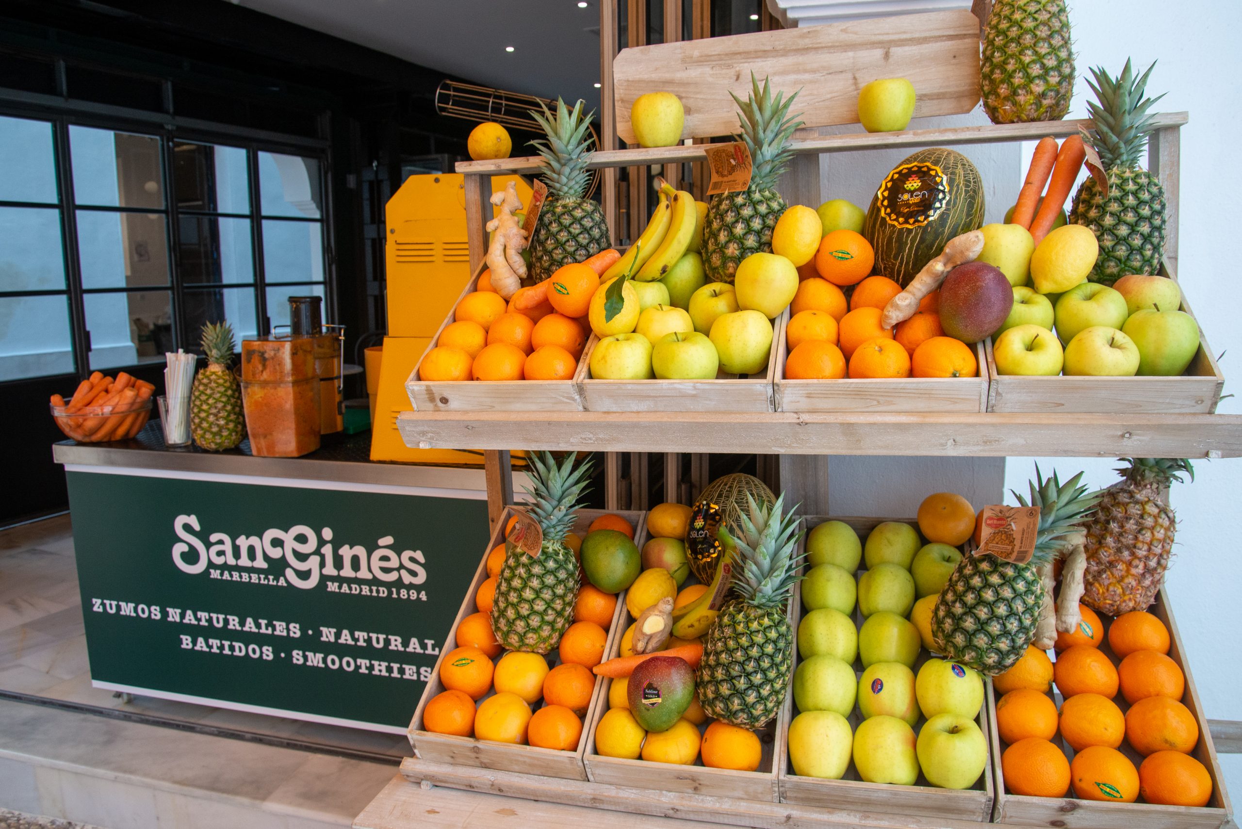 San Ginés y sus zumos naturales