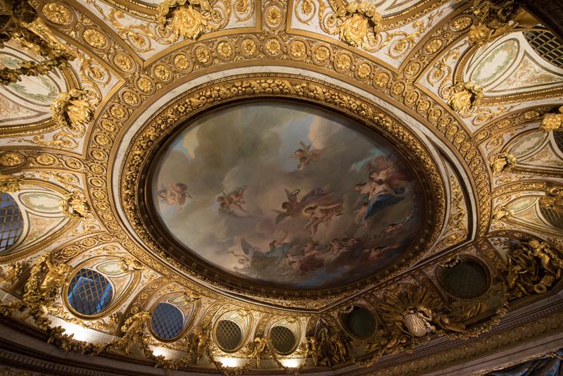 Decorado del teatro de Maria Antonieta