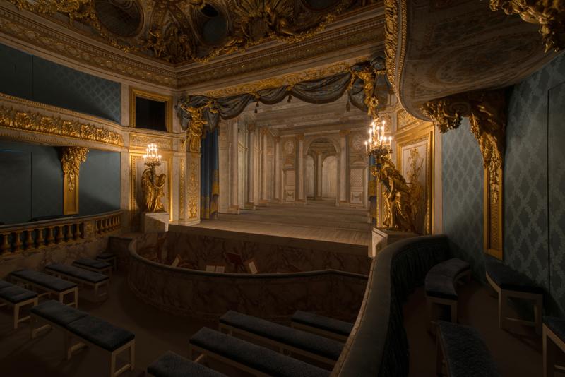 Decorado del teatro de Maria Antonieta