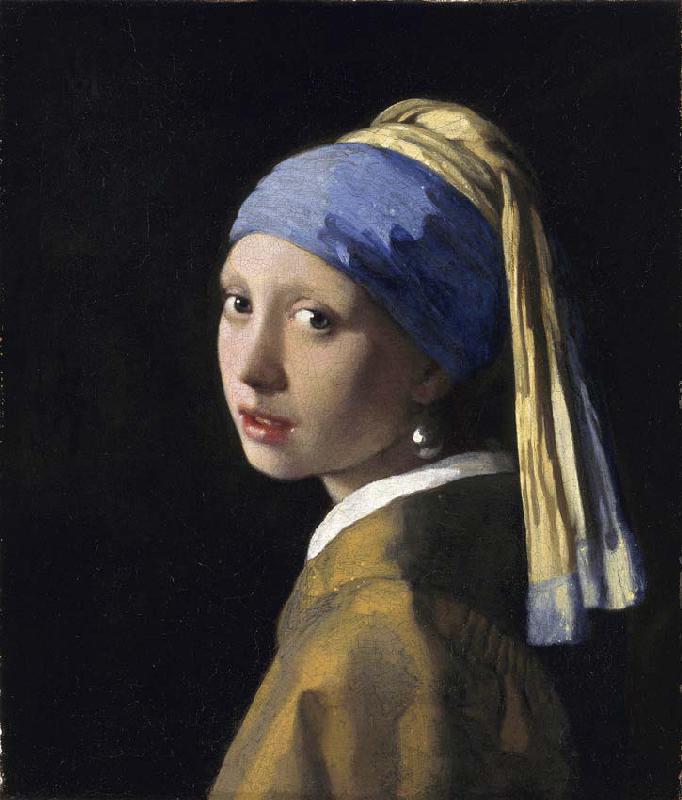 'La joven de la perla' del holand&eacute;s Johannes Vermeer 