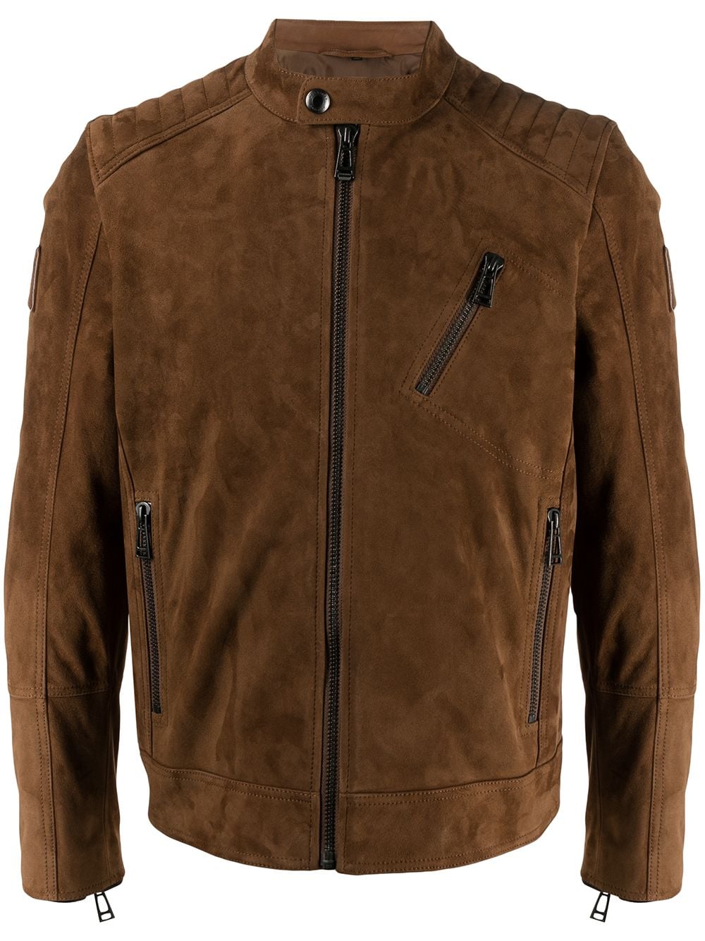 Chaqueta de ante de Belstaff / Foto: Farfetch