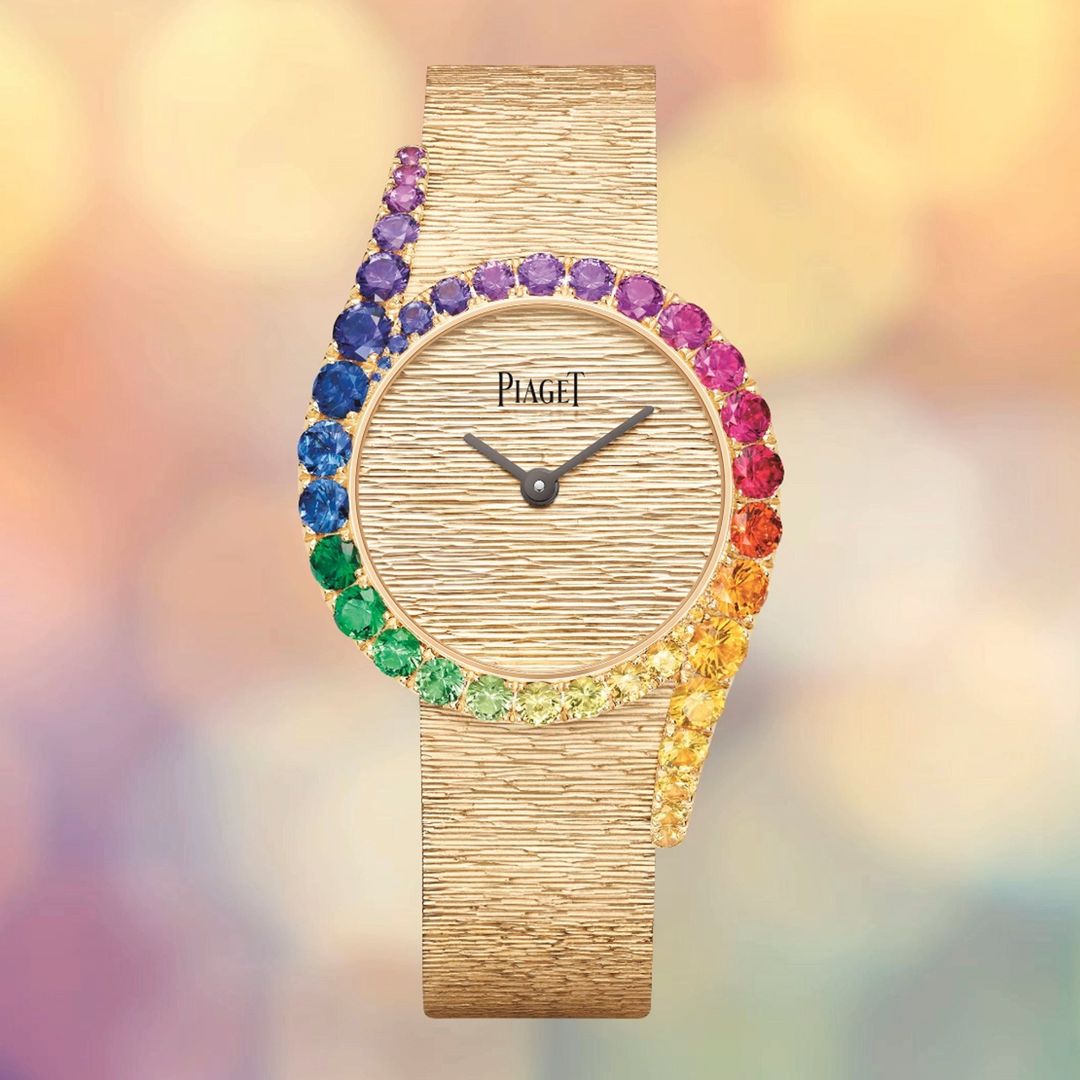Reloj Piaget con zafiros / Foto: Piaget