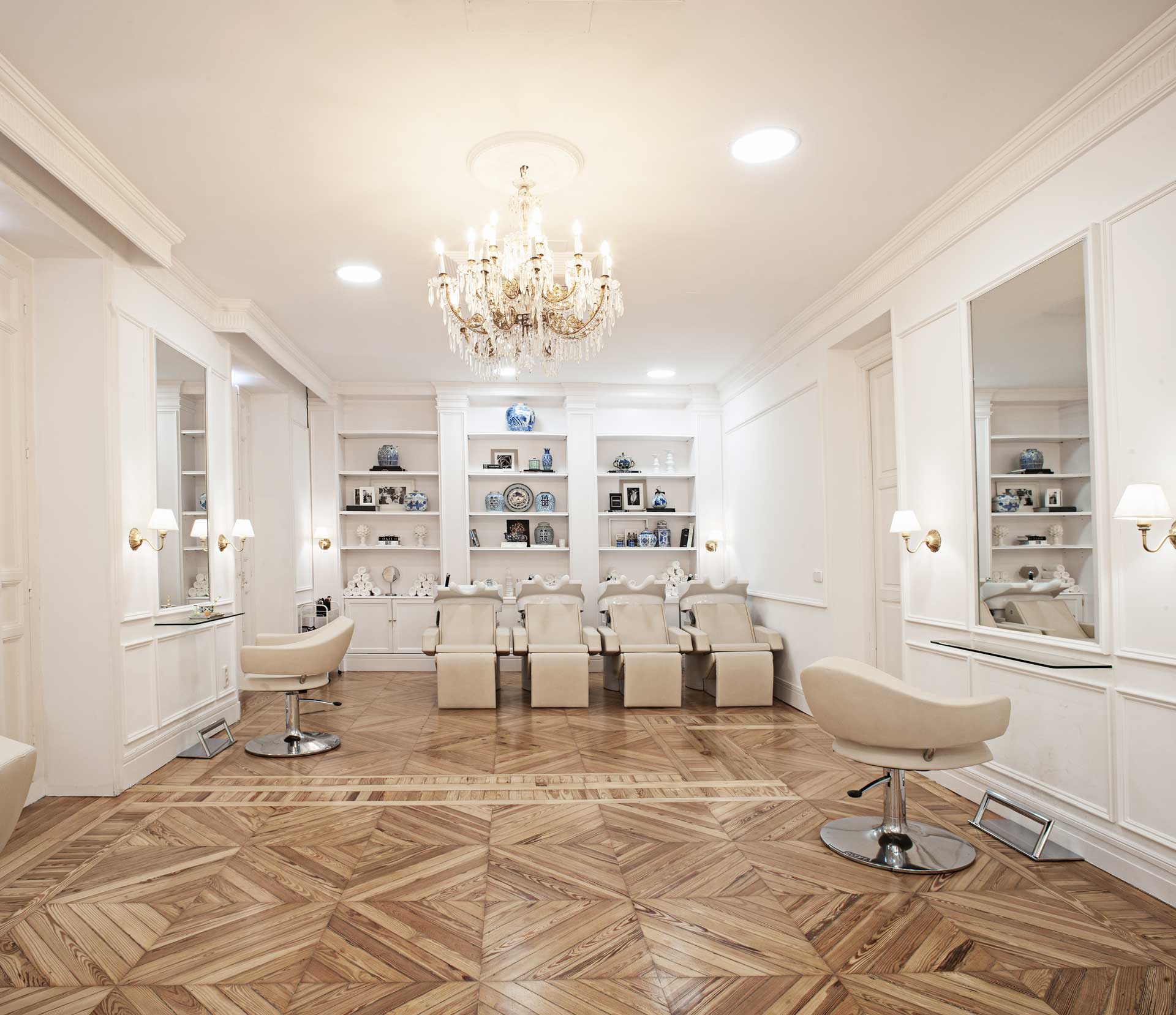 Interior del Salon Moncho-Moreno