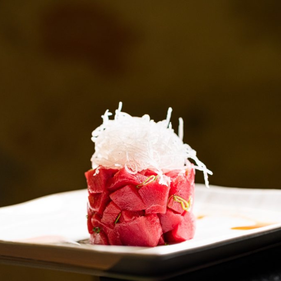 Tartar de atún de Tottori