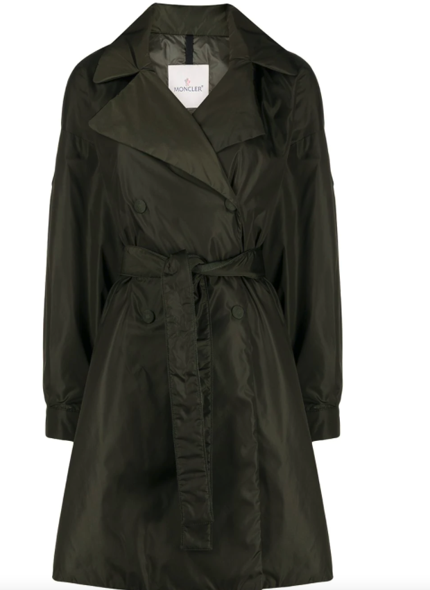 Gabardina verde / Foto: Farfetch
