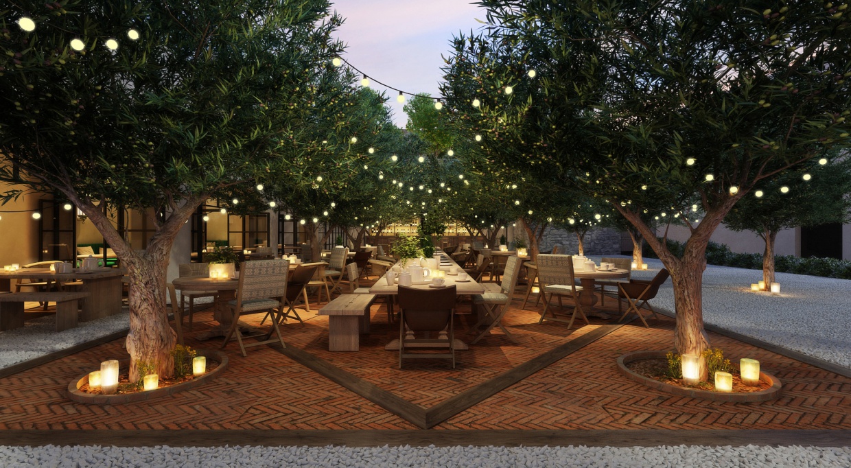 The Piazza / Foto: Six Senses