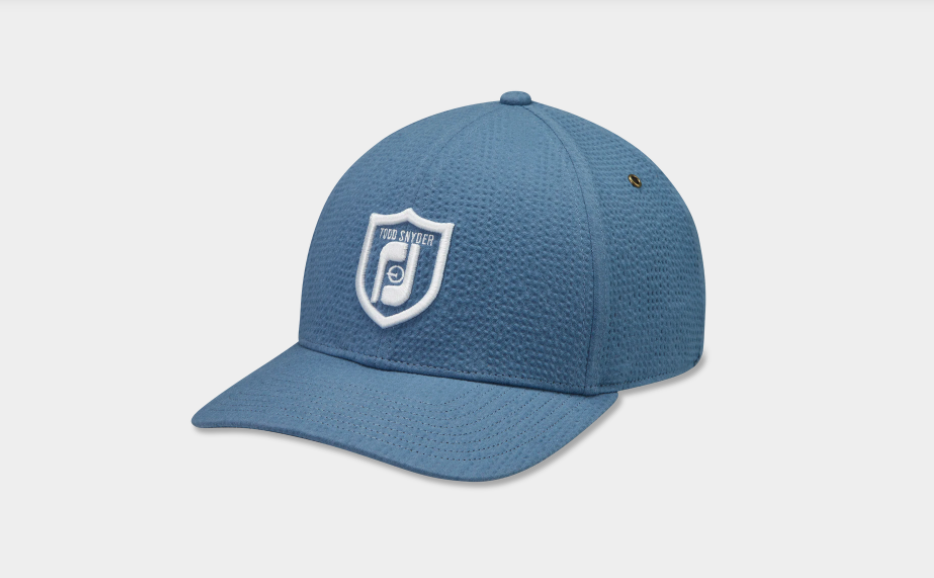 Gorra azul / Foto: footjoy.com