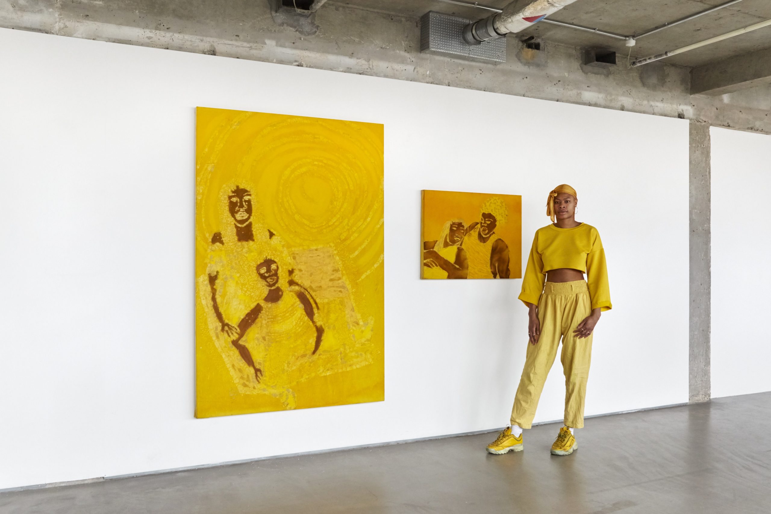 La artista Sola Olulode / Foto: Galer&iacute;a Badr El Jundi 
