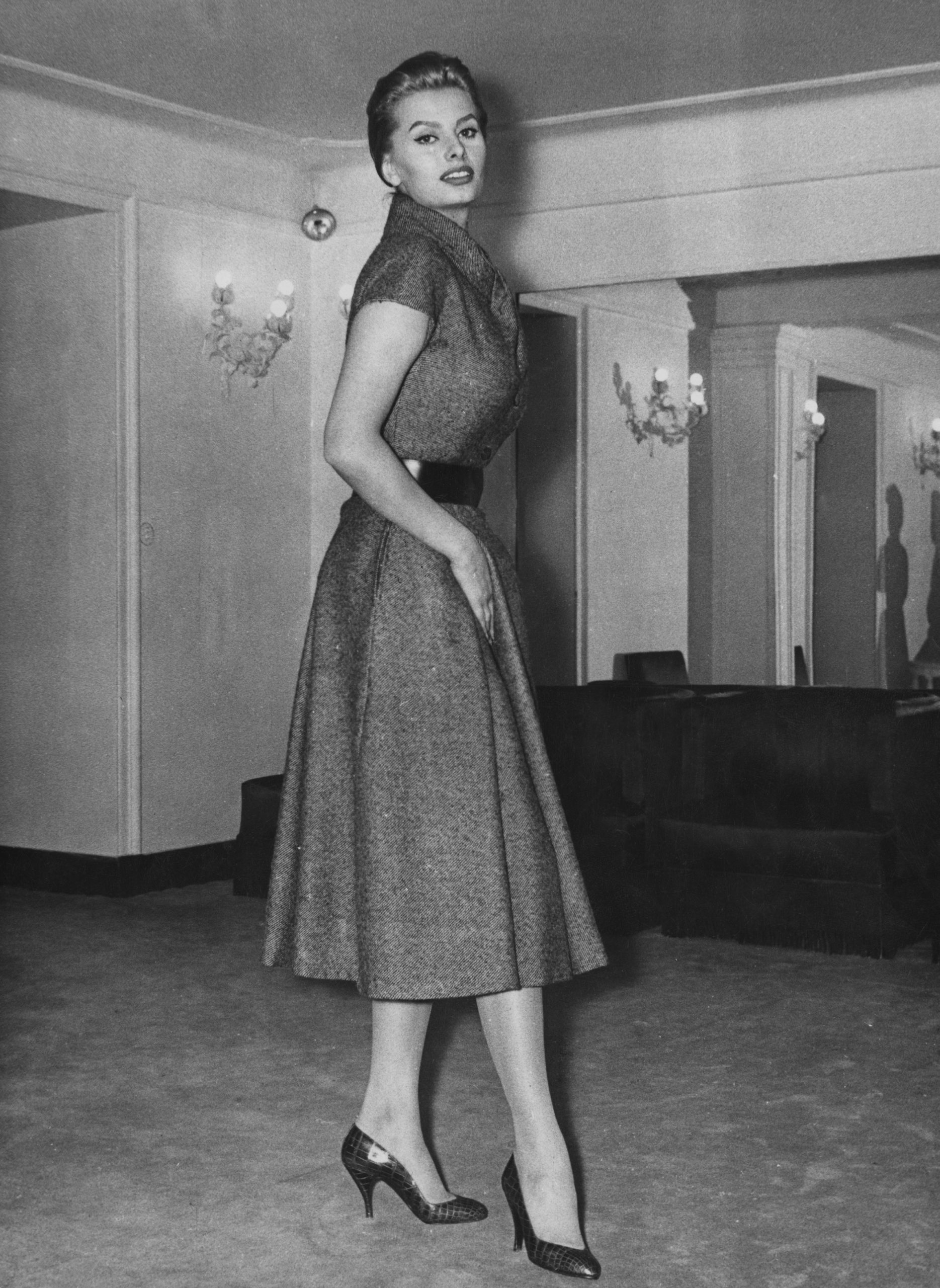 Sof&iacute;a Loren en 1956 / Foto Getty Images