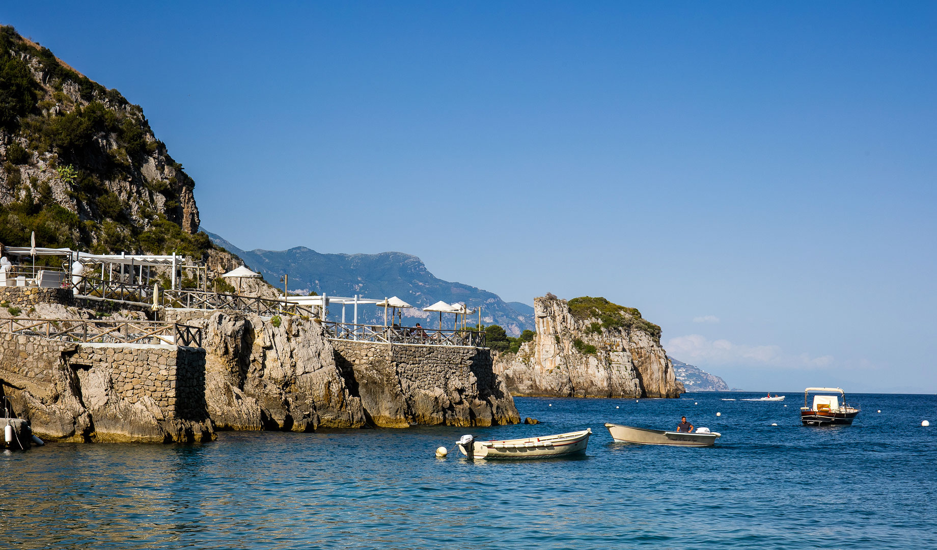 Desde la playa / Foto: La Conca del Sogno