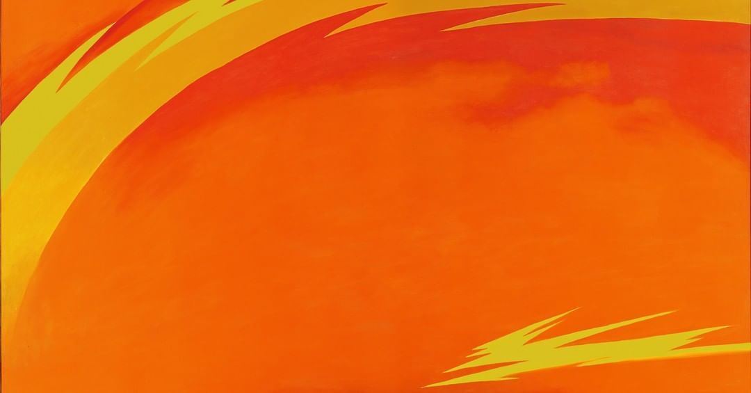 Cuadro de Georgia O'Keeffe / Foto: @museothyssen