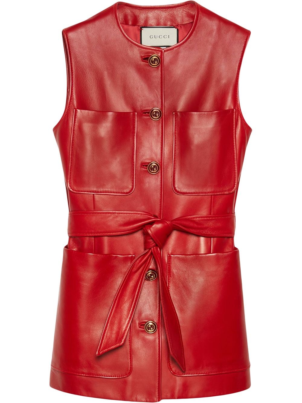 Sleeveless blazer