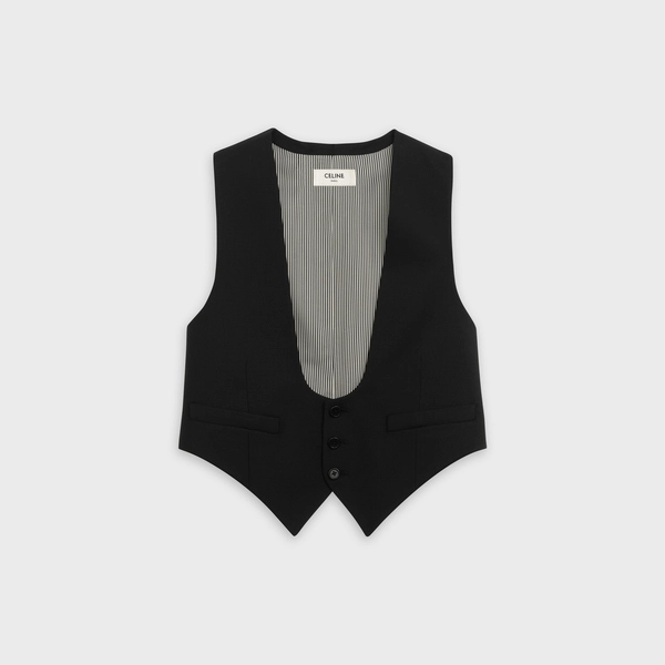 Sleeveless blazer