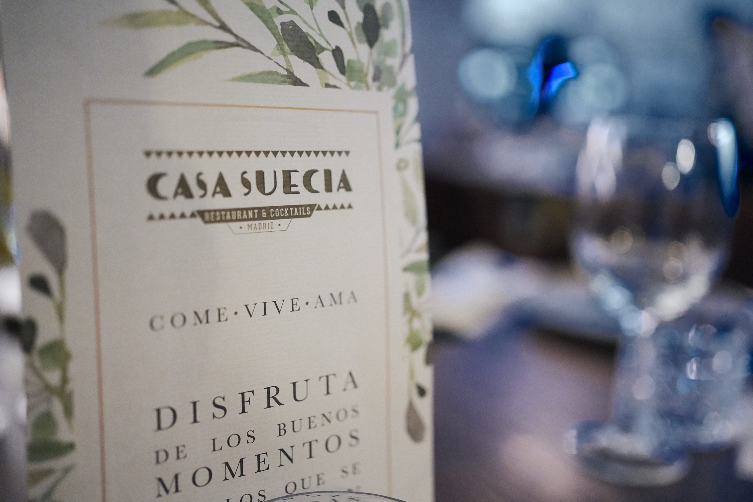 Detalle del menú / Foto: Casa Suecia