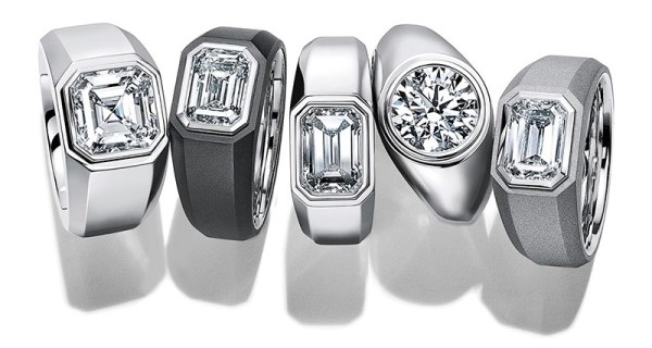 Anillo de compromiso para hombre de Tiffany