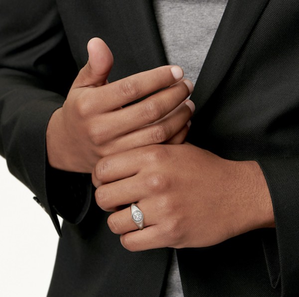 Anillo de compromiso para hombre de Tiffany