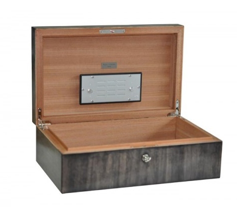 Caja de piel con capacidad humidora de Peter Charles