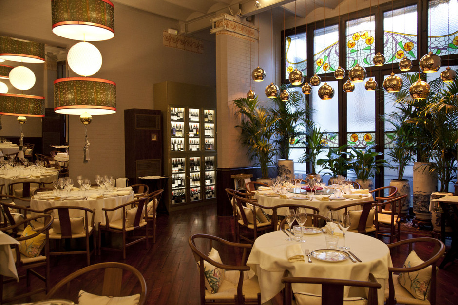 El interior de la Casa Calvet / Foto; China Crown