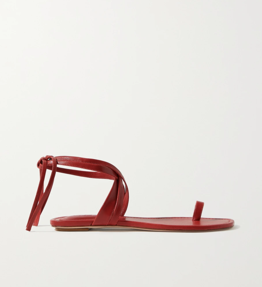 Sandalias de Porte & Paire / Foto: Net a Porter