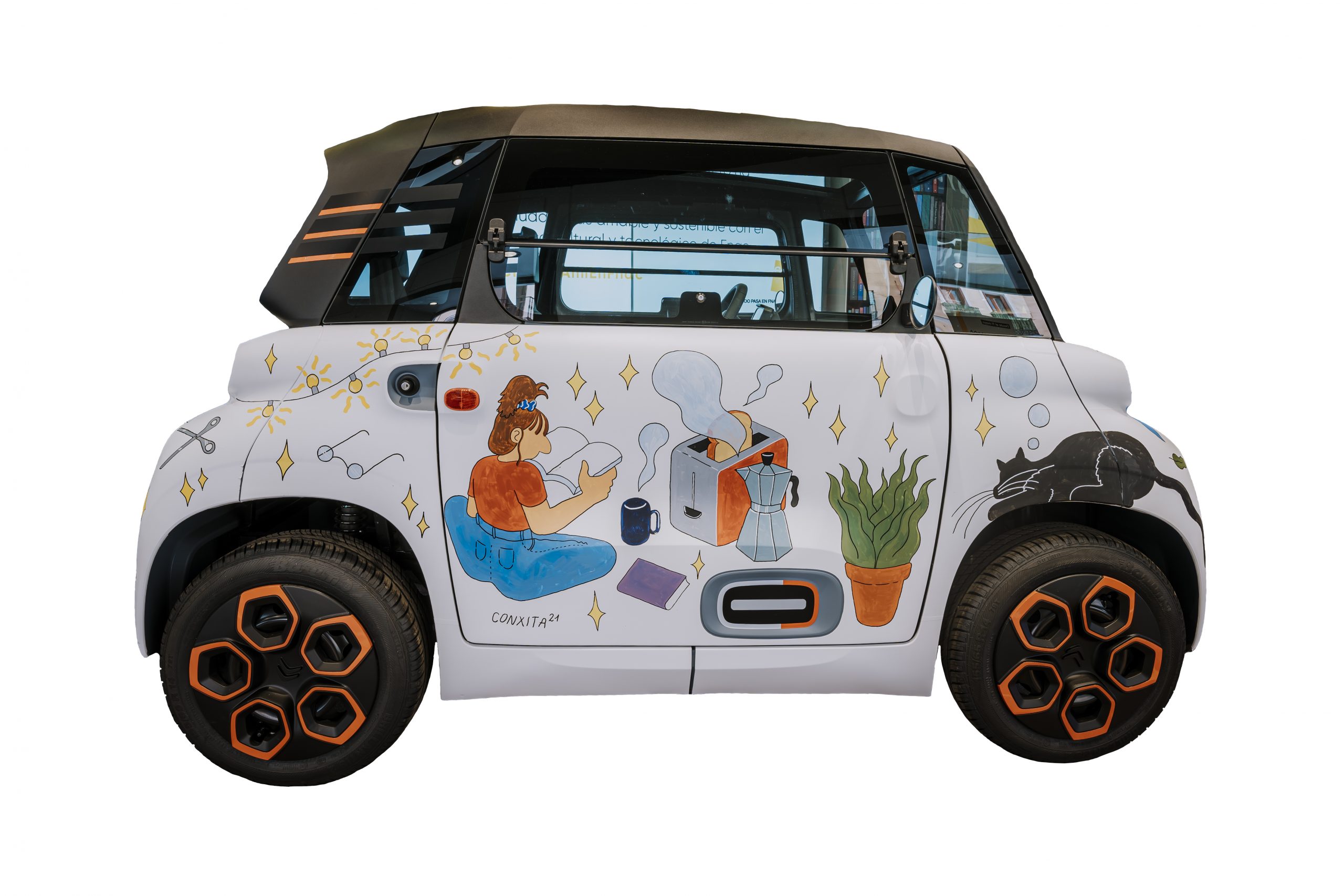 Citro&euml;n AMI customizado por Conxita Herrero