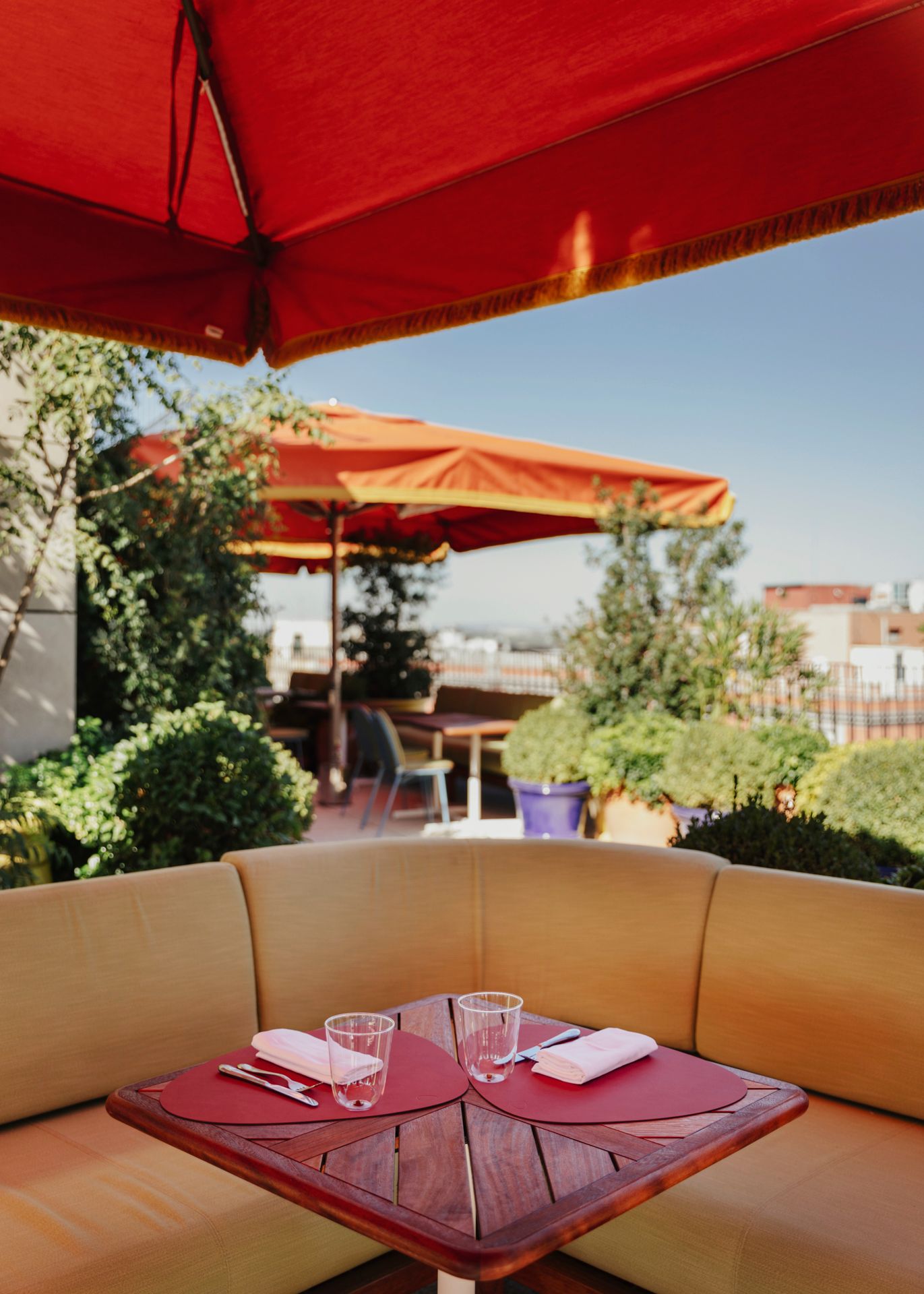 Rincón de la terraza / Foto: Dani Brasserie