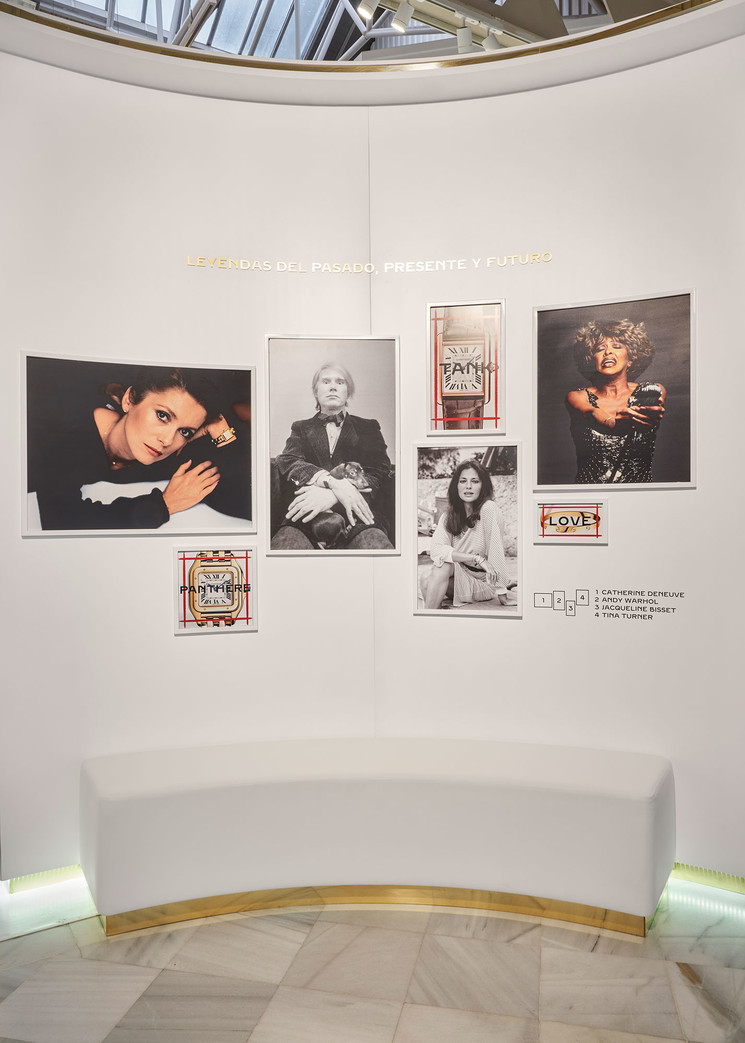 Uno de los rincones de la exposici&oacute;n / Foto: Cartier