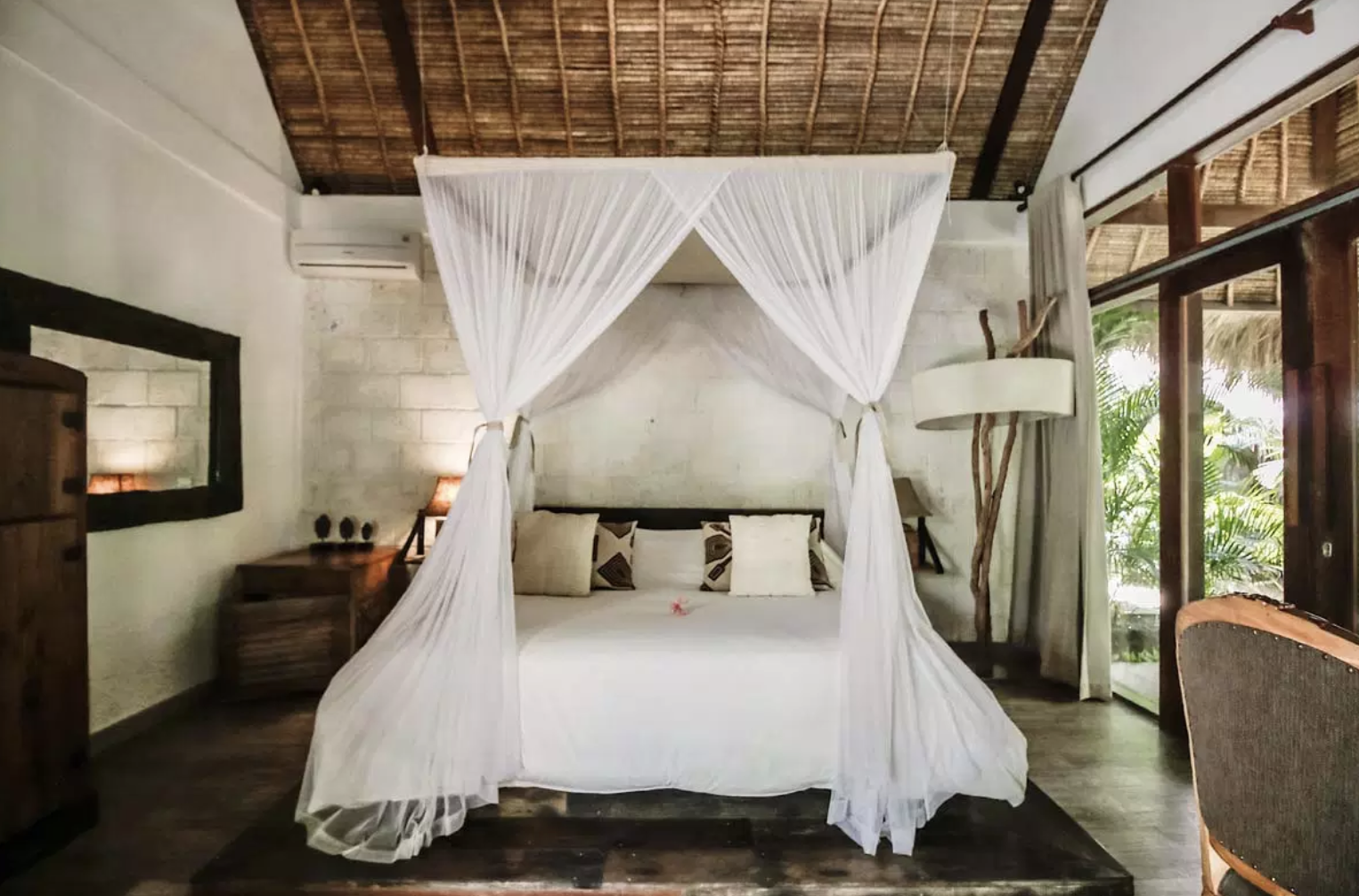 Una de las habitaciones / Foto: La Cabane