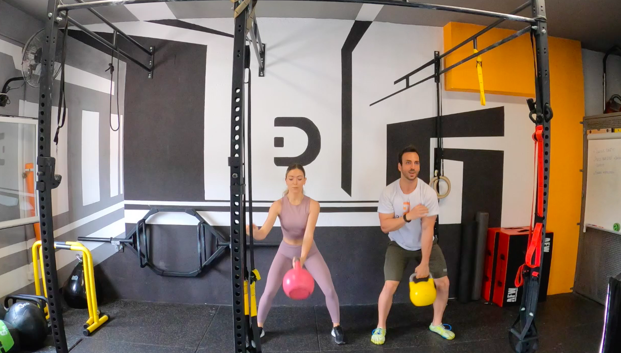 Ejercicios kettlebell