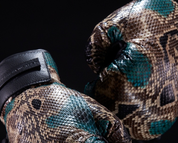 Guantes de boxeo Elisabeth Weinstock Python