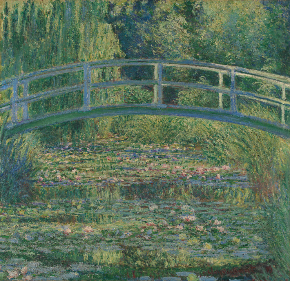 El estanque de nen&uacute;fares, de Claude Monet