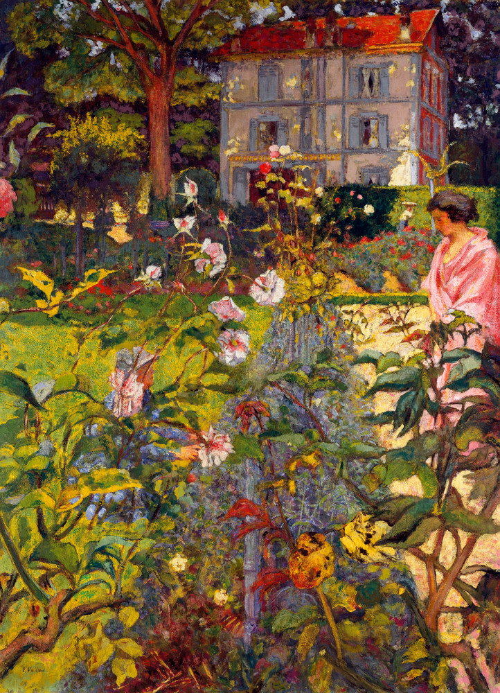 El jard&iacute;n de Vaucresson, de &Eacute;douard Vuillard