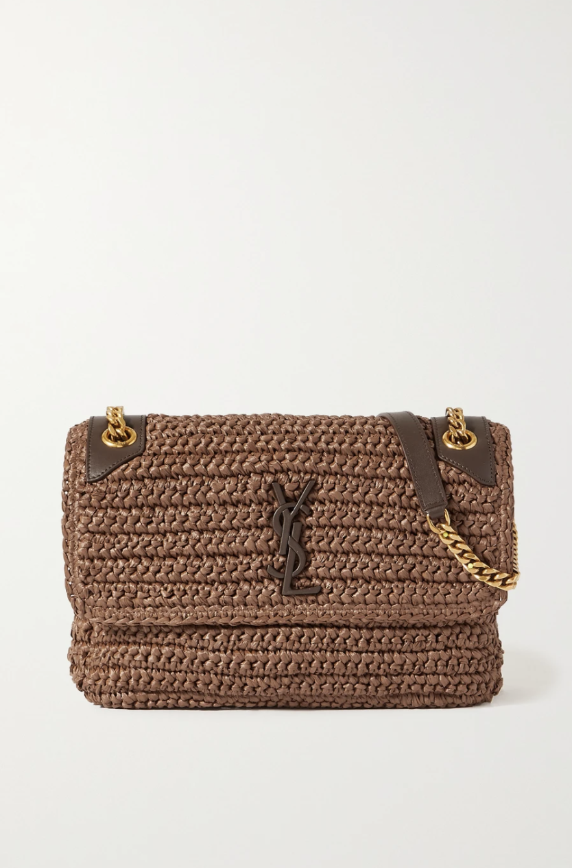 Bolso de rafia de Saint Laurent / Foto: Saint Laurent