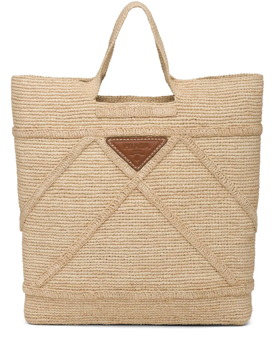 Bolso de rafia de Prada / Foto: Farfetch