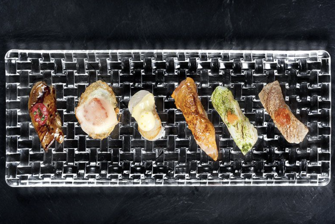 Bandeja de niguiris templados / Foto: 99 Sushi Bar