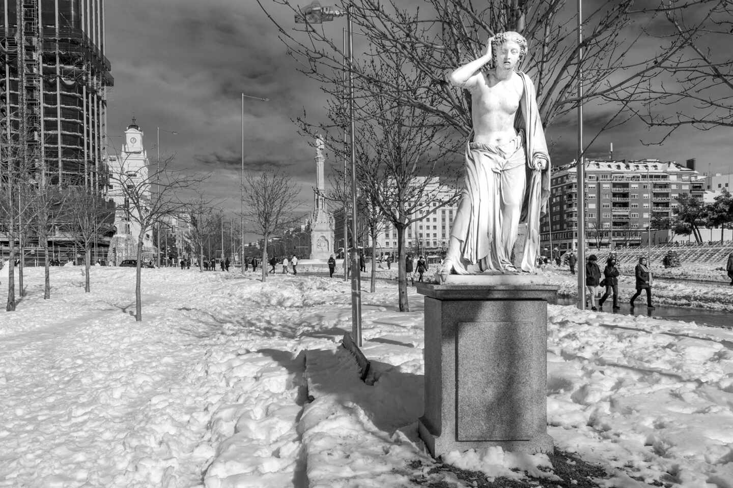 Nieve en Madrid, Filomena