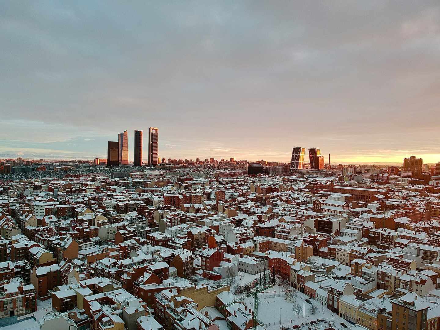 Nieve en Madrid, Filomena