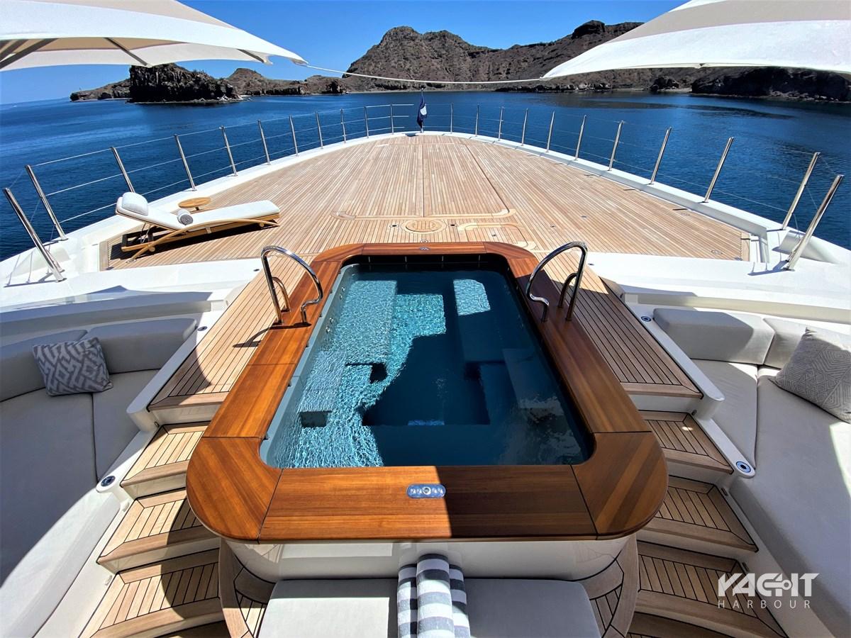 El yate de Steven Spielberg./Foto: Yatch Harbour