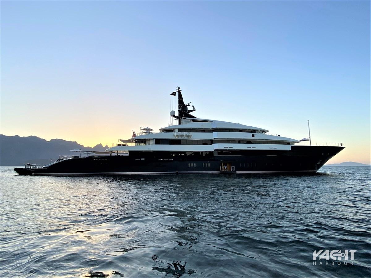 El yate de Steven Spielberg./Foto: Yatch Harbour