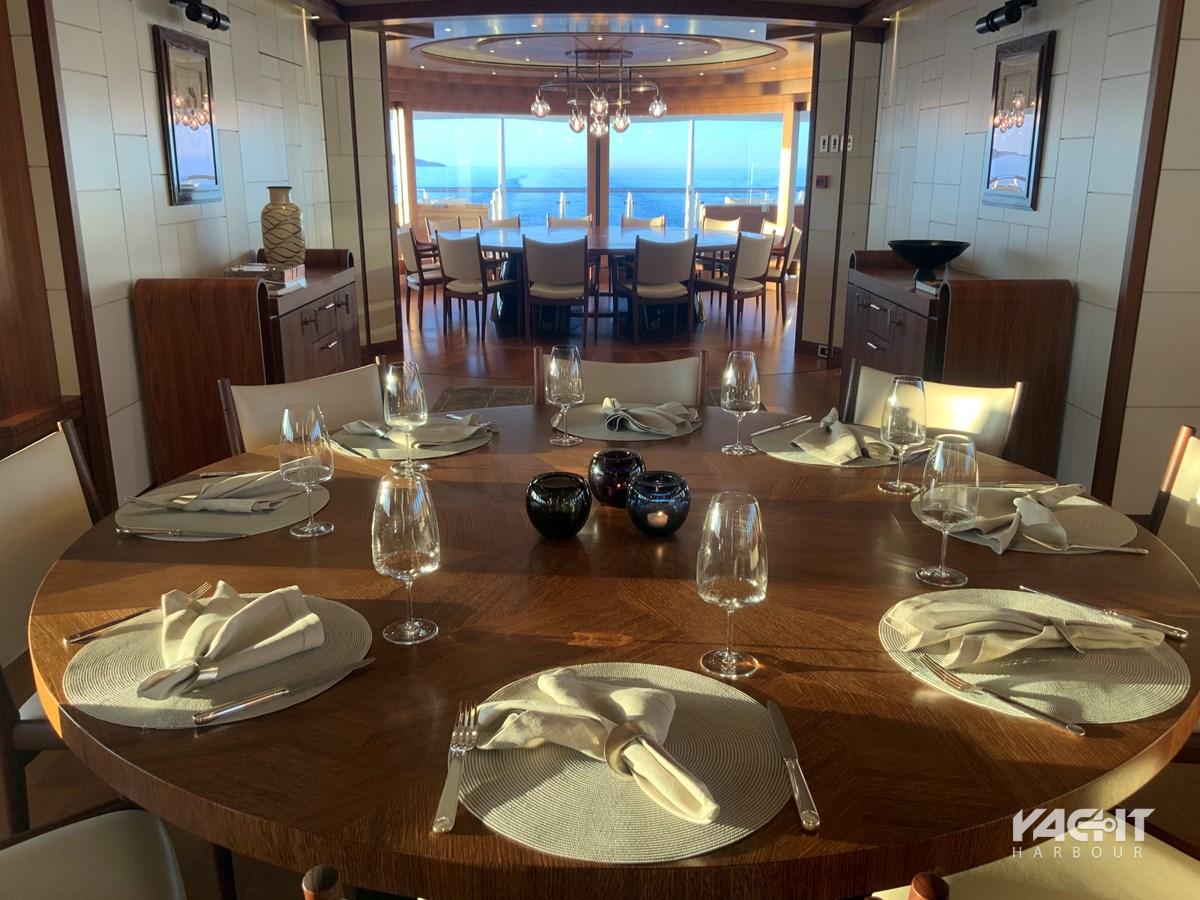 El yate de Steven Spielberg./Foto: Yatch Harbour
