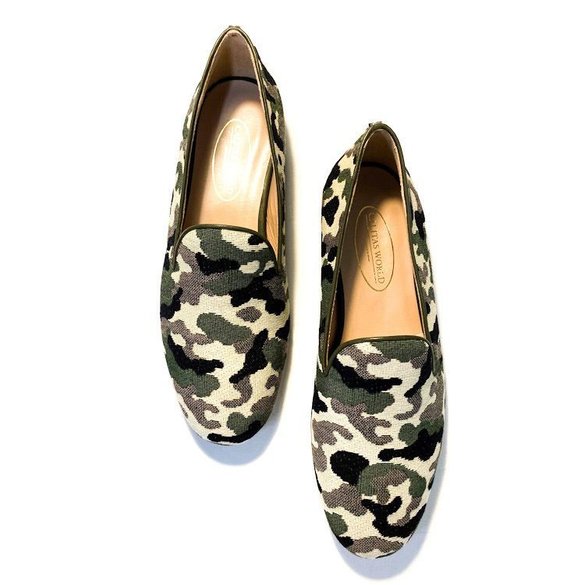 LOAFERS HOMBRE CAMUFLAJE NEEDLEPOINT